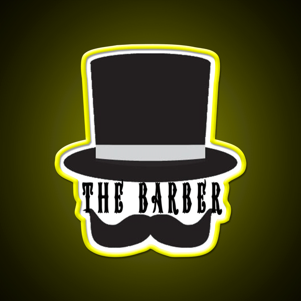 Funny Barber Funny Gift For Barbers Barber Shop Haircut Led Neon Sign