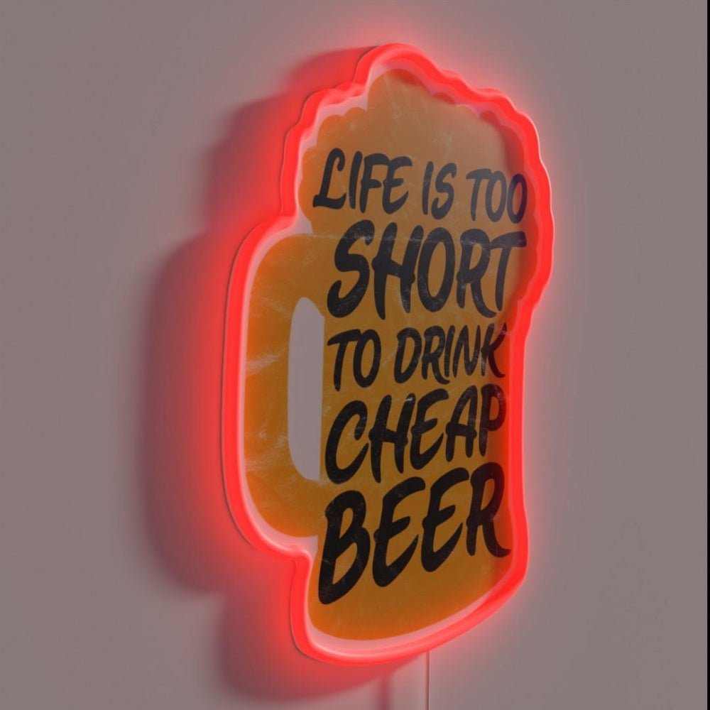 Funny Beer Gift Ideas Rgb Led Neon Sign - Shineneon