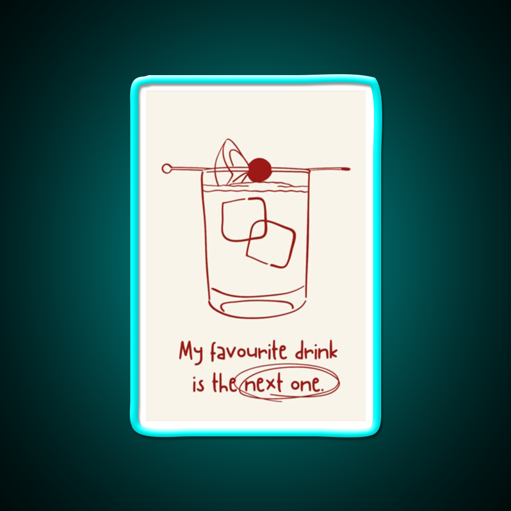 Funny Coffee Food And Drink Bar Led Neon Sign For Man Cave Rgb Color