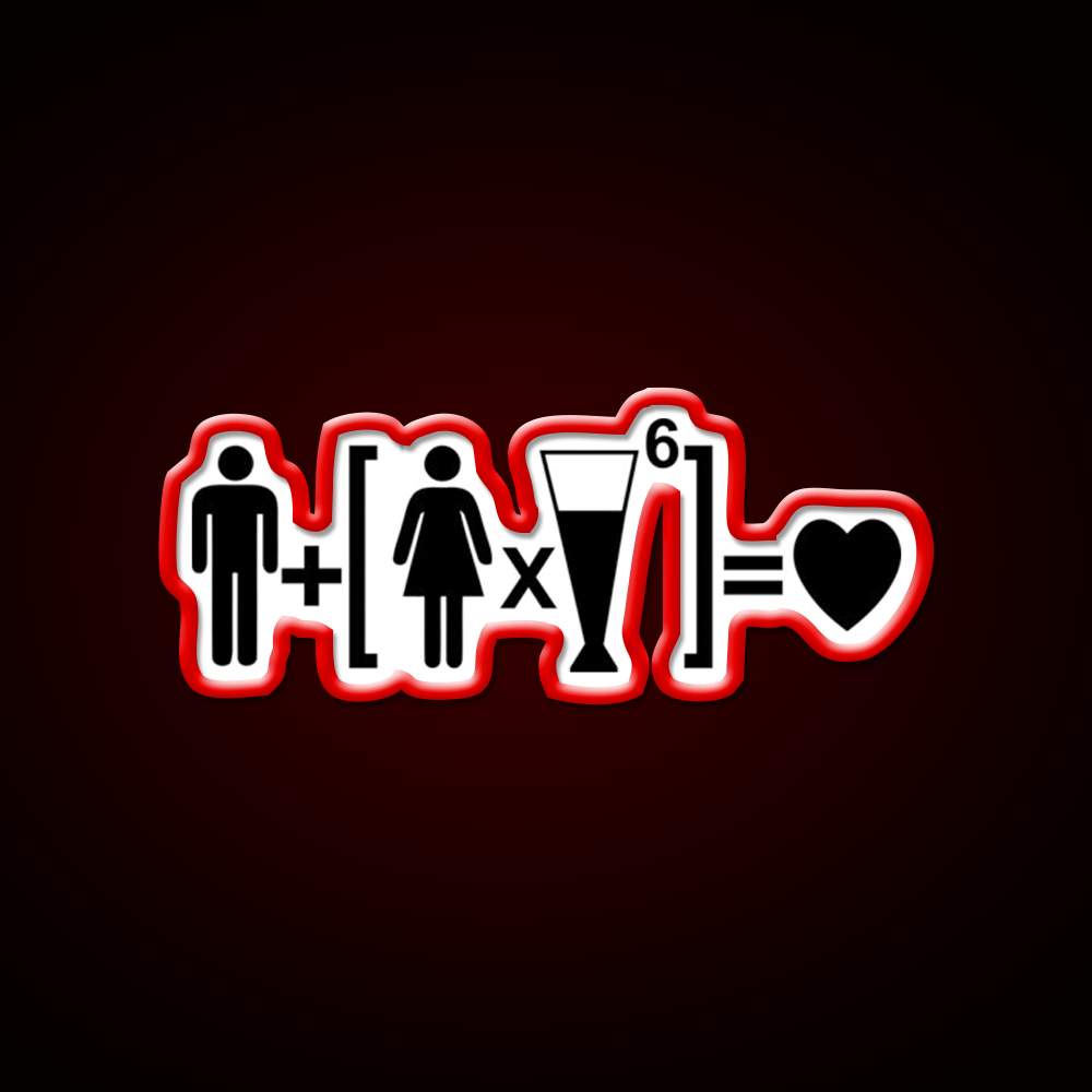 Funny Drinking Relationship Man Cave Bar Led Neon Sign Rgb Color - LED neon sign view 10