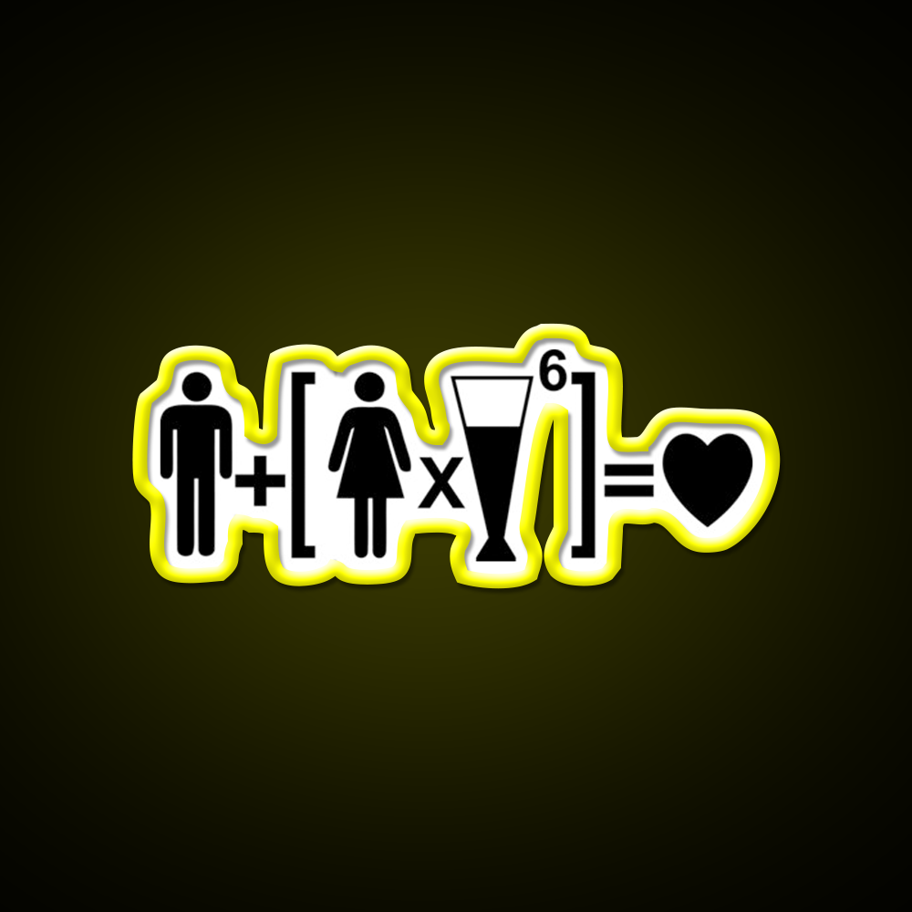 Funny Drinking Relationship Man Cave Bar Led Neon Sign Rgb Color - LED neon sign view 7
