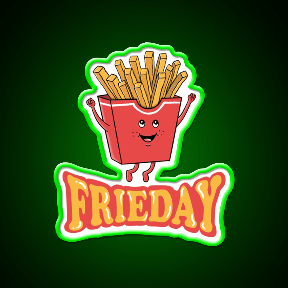 Funny Fast Food Led Neon Sign For Burger Place Rgb Color - Shineneon