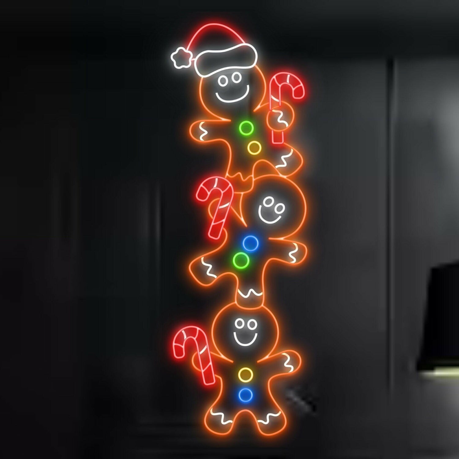 Funny Gingerbread Led Neon Sign For Christmas Party | Shineneon