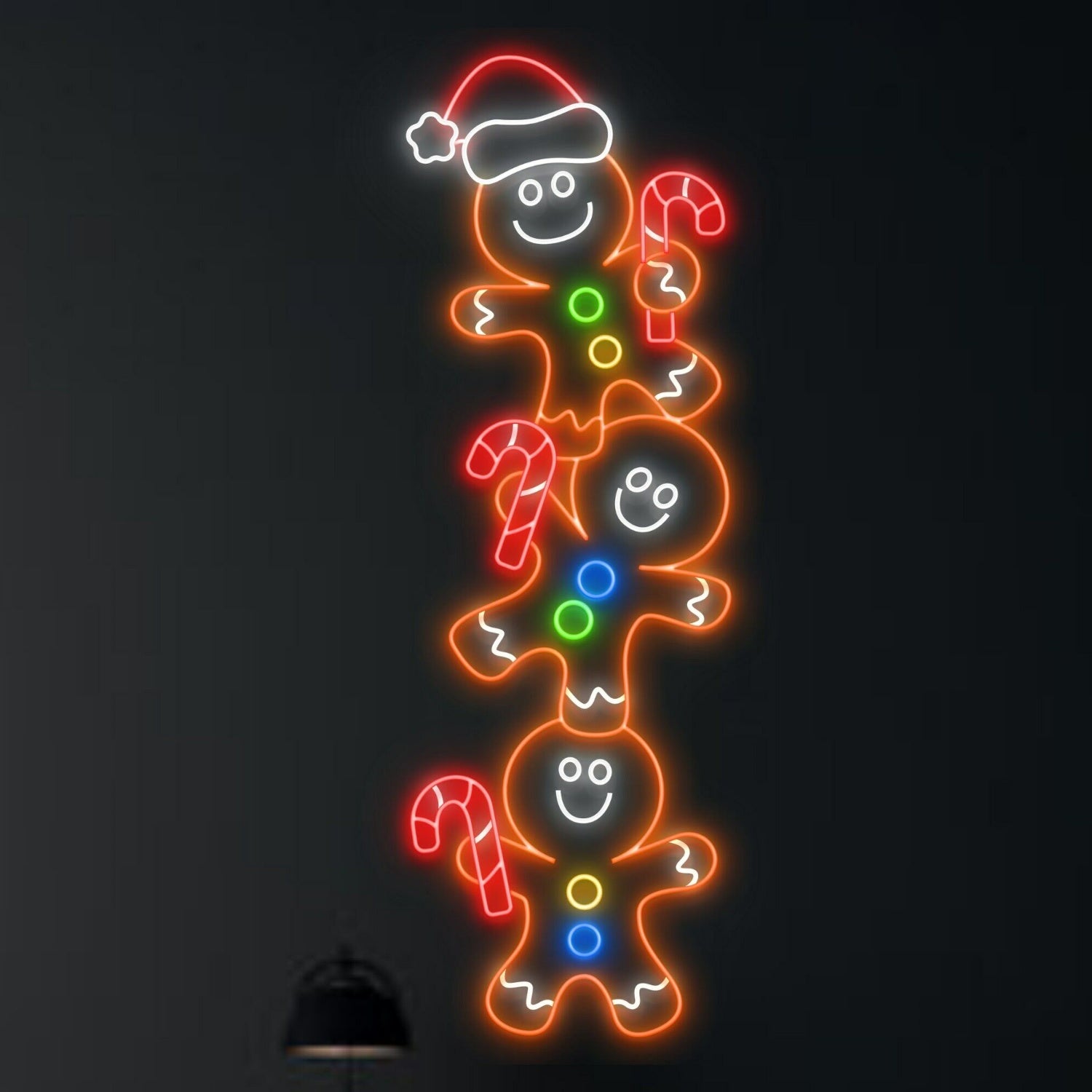 Funny Gingerbread Led Neon Sign For Christmas Party | Shineneon