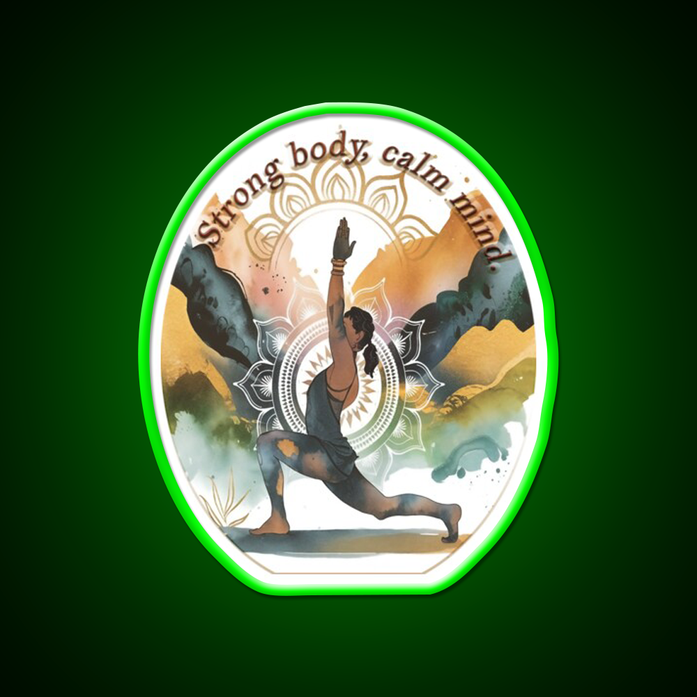 Funny Kundalini Yoga Led Neon Sign For Wellness Space Rgb Color