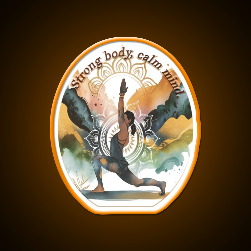 Funny Kundalini Yoga Led Neon Sign For Wellness Space Rgb Color