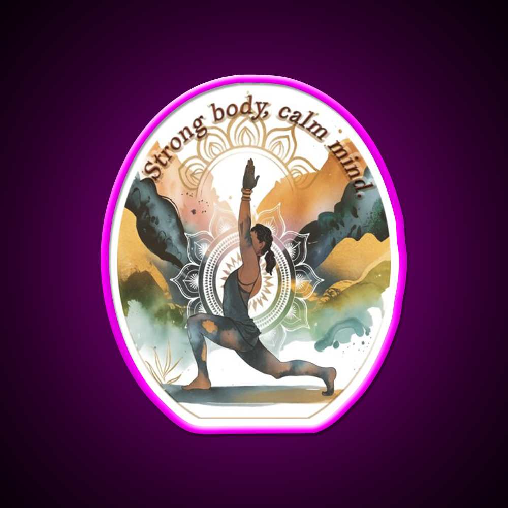 Funny Kundalini Yoga Led Neon Sign For Wellness Space Rgb Color