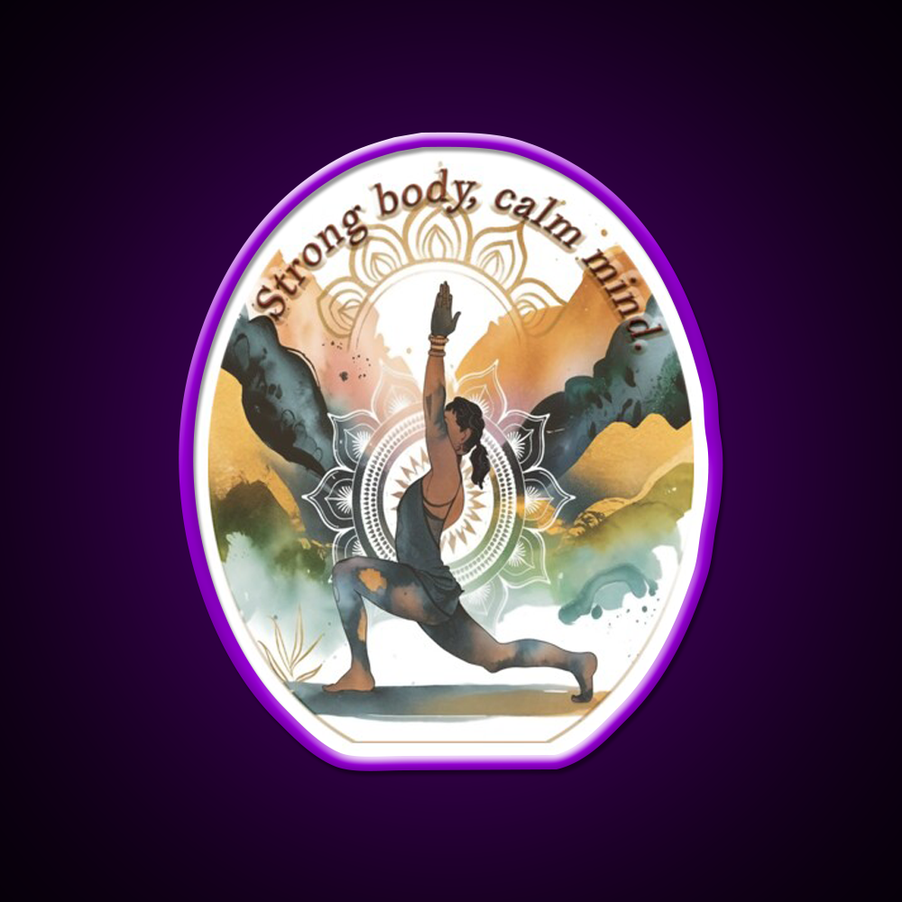 Funny Kundalini Yoga Led Neon Sign For Wellness Space Rgb Color