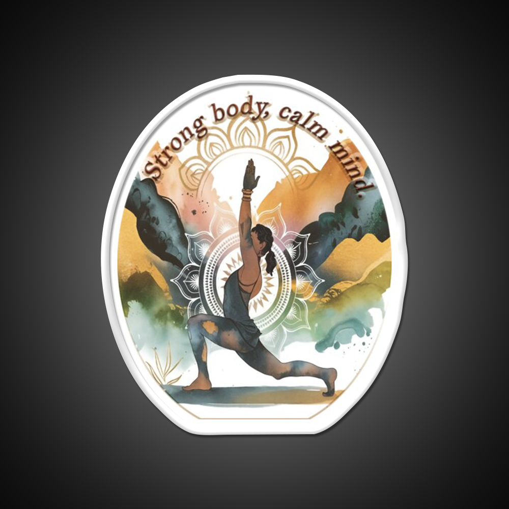 Funny Kundalini Yoga Led Neon Sign For Wellness Space Rgb Color