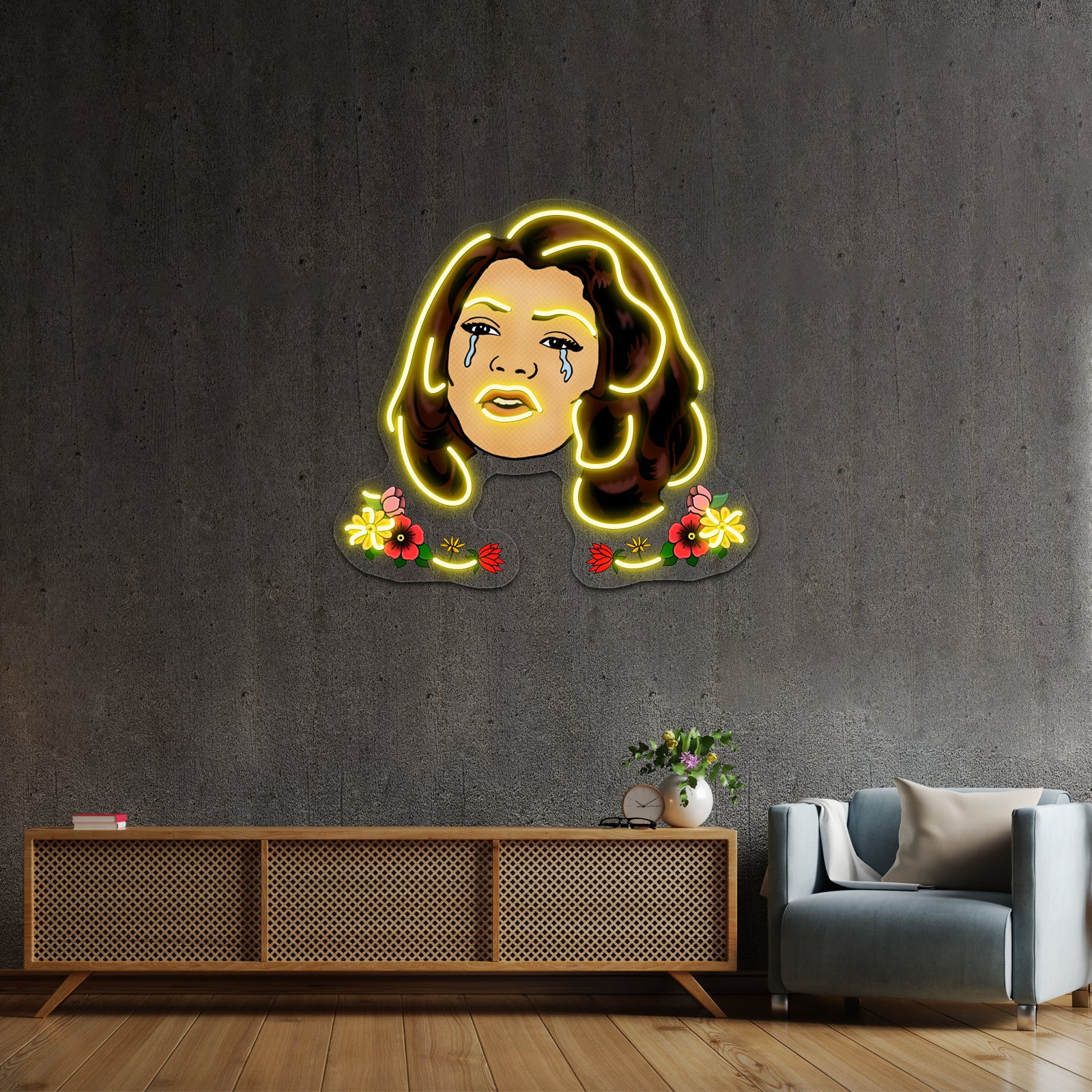 Funny Latino Cries In Spanish Artwork Neon Led Signs | Shineneon