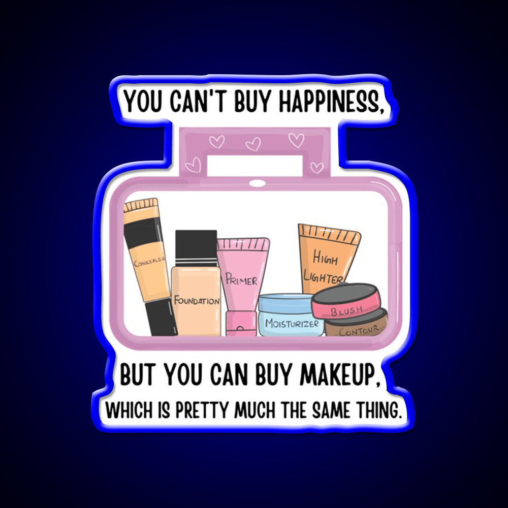 Funny Makeup Saying Nail Salon Led Neon Sign Rgb Color - Shineneon