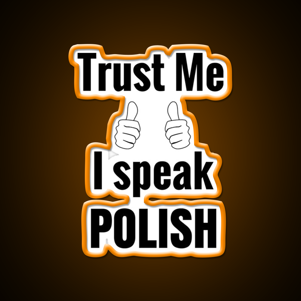 Funny Polish Gift For Men Women Kids Nail Salon Led Neon Sign Rgb Color