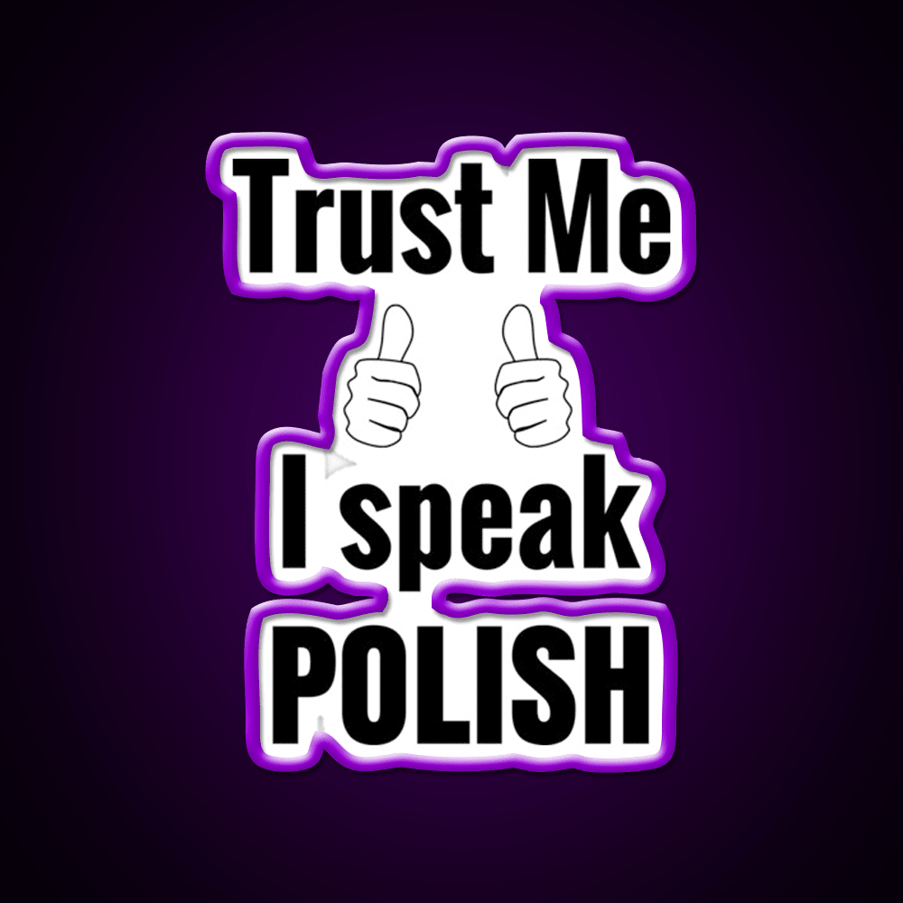 Funny Polish Gift For Men Women Kids Nail Salon Led Neon Sign Rgb Color - Shineneon