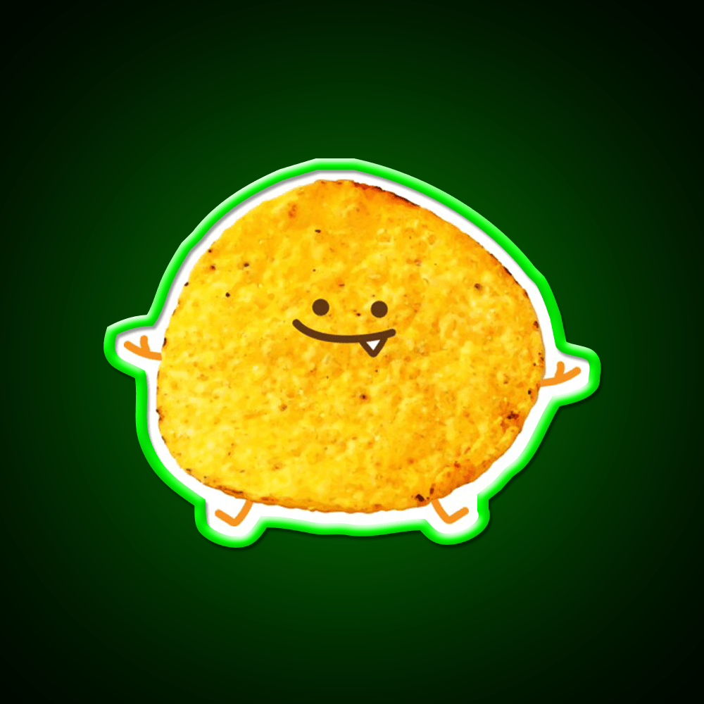 Funny Potato Chips Snack Food Led Neon Sign Rgb Color - Shineneon