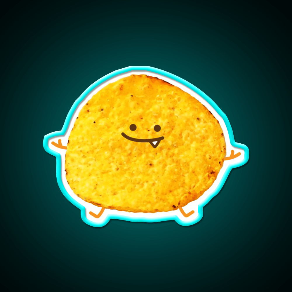 Funny Potato Chips Snack Food Led Neon Sign Rgb Color - Shineneon