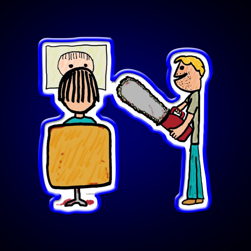 Funny Scary Barber Sweeney Todd Barber Shop Haircut Led Neon Sign - LED neon sign view 5