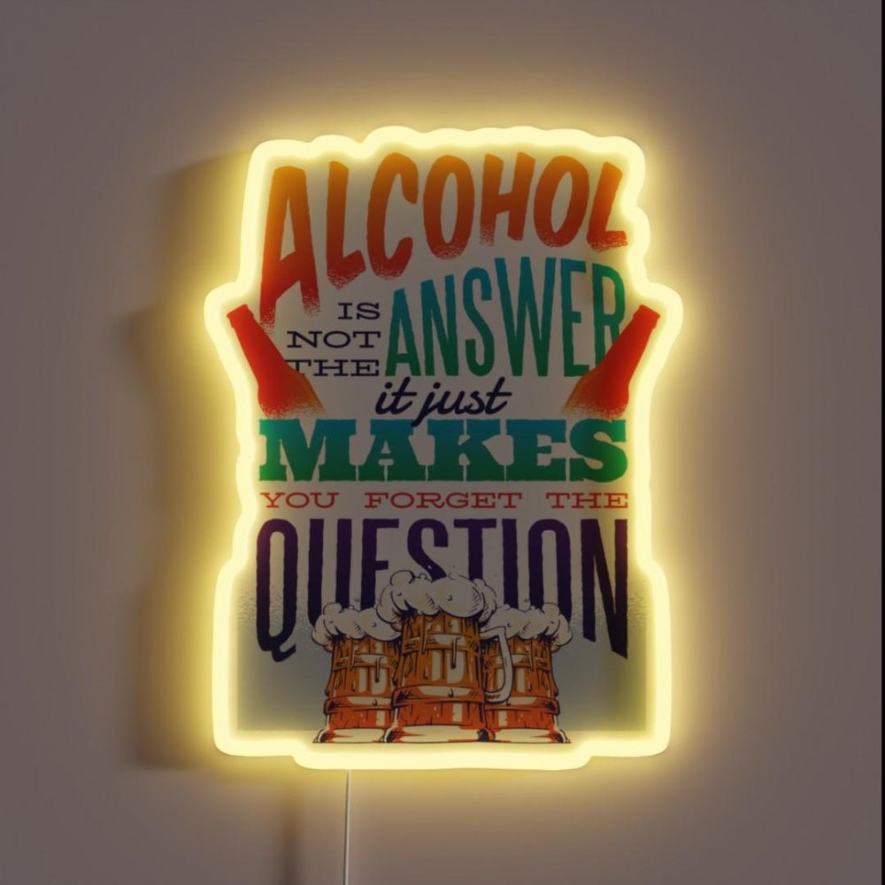Funny Slogan Design Rgb Led Neon Sign - Shineneon