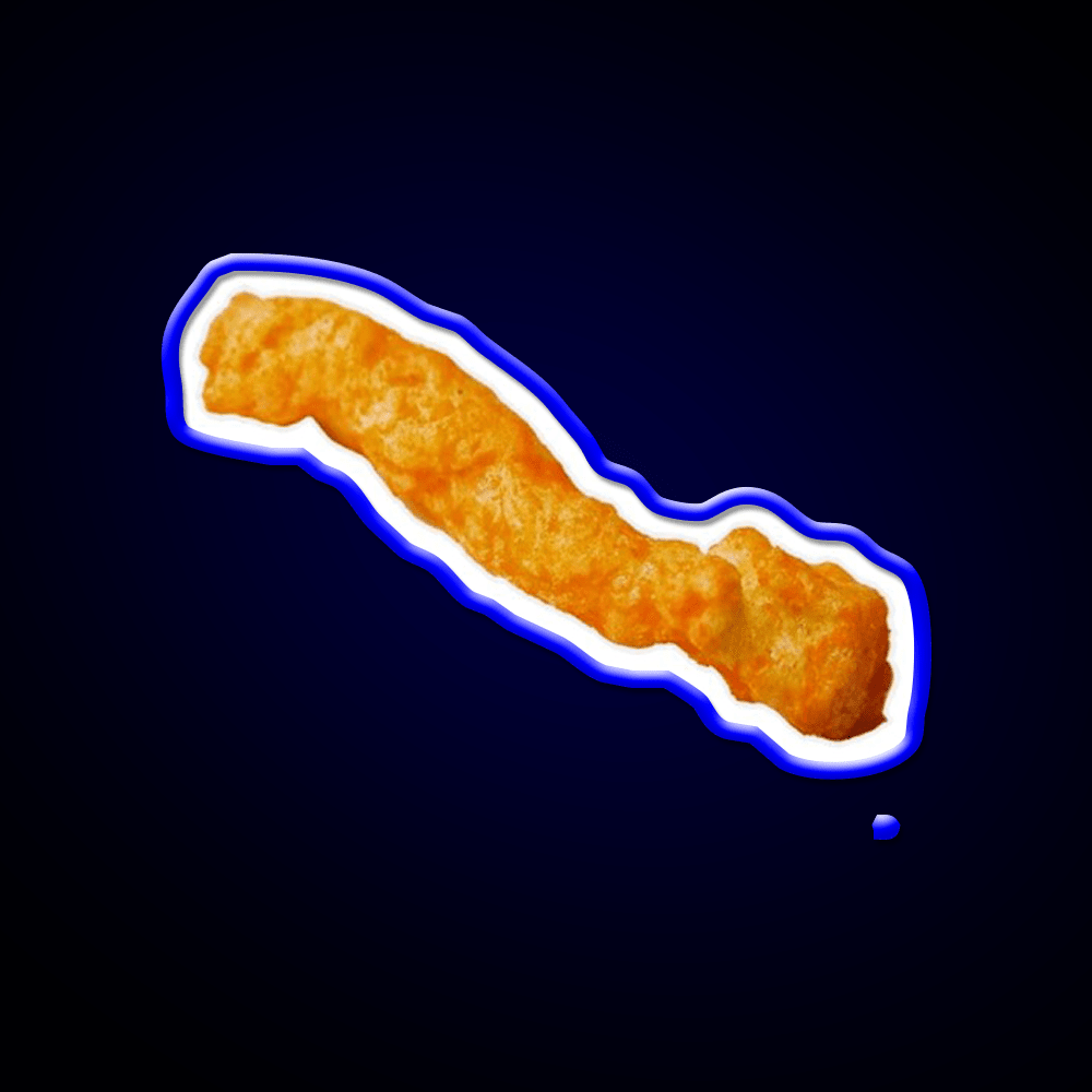 Funny Snack Food Led Neon Sign Rgb Color - Shineneon