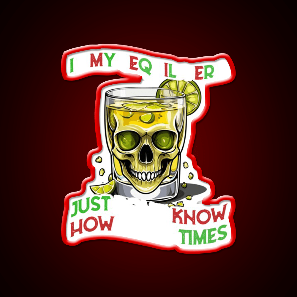 Funny Tequila Era Cinco De Mayo Mexico Party Drink Tequila Led Neon Sign 1 Rgb Color - Shineneon