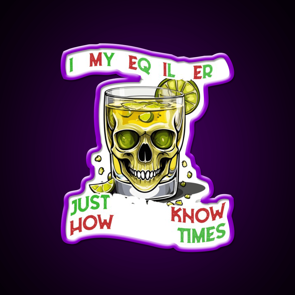 Funny Tequila Era Cinco De Mayo Mexico Party Drink Tequila Led Neon Sign 1 Rgb Color - Shineneon