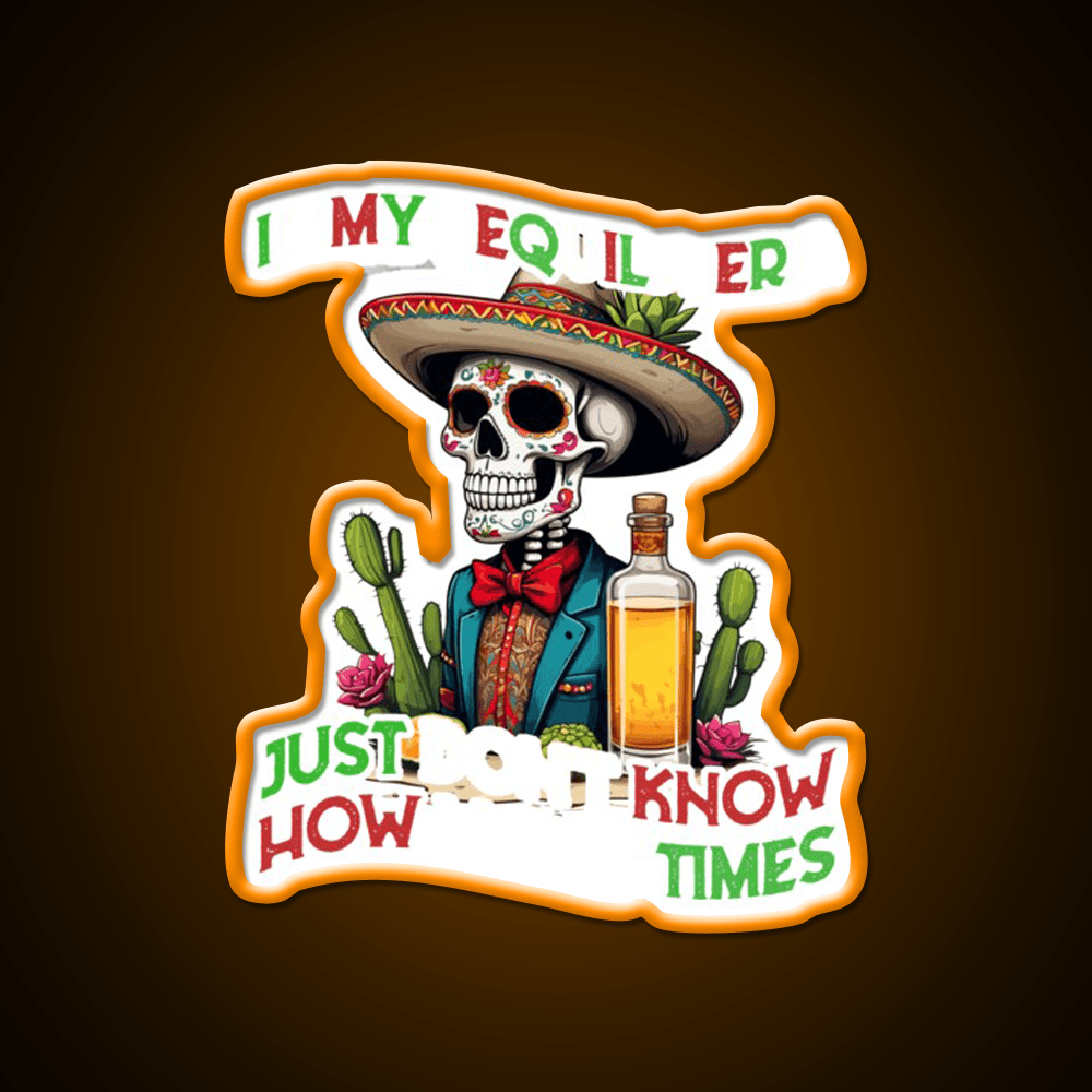 Funny Tequila Era Cinco De Mayo Mexico Party Drink Tequila Led Neon Sign Rgb Color - Shineneon