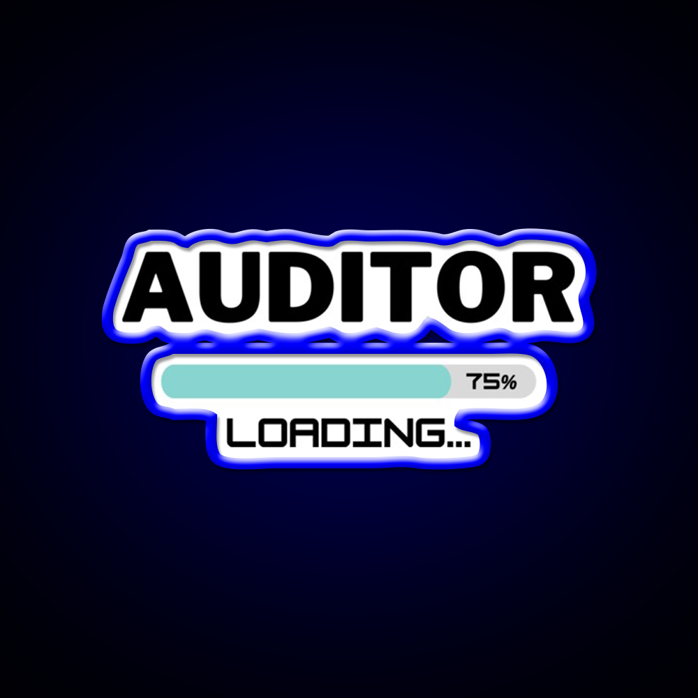 Future Auditor Loading In Progress Man Cave Bar Led Neon Sign Rgb Color