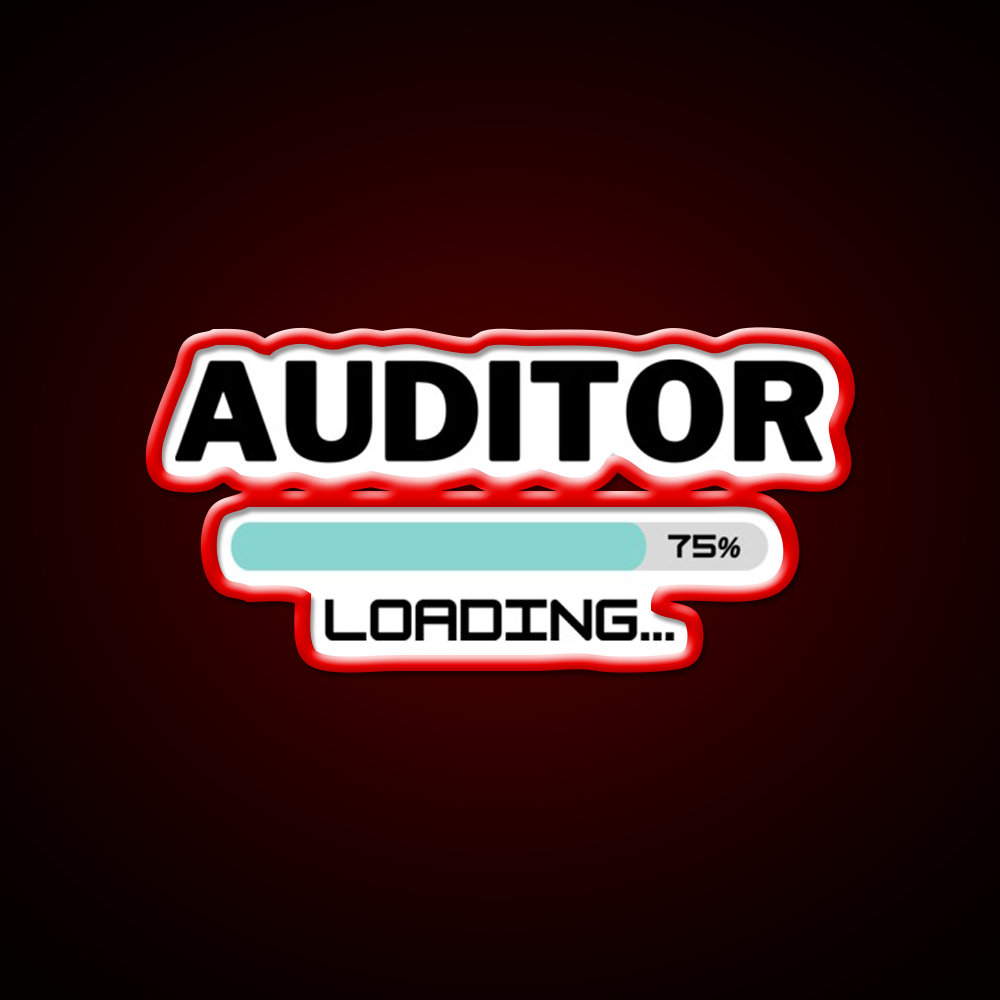 Future Auditor Loading In Progress Man Cave Bar Led Neon Sign Rgb Color