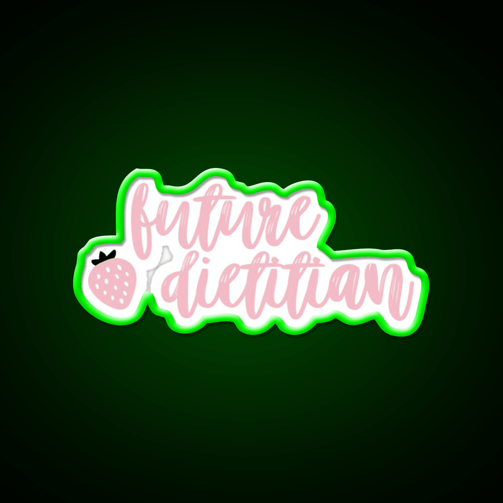 Future Dietitian Snack Food Led Neon Sign Rgb Color - Shineneon