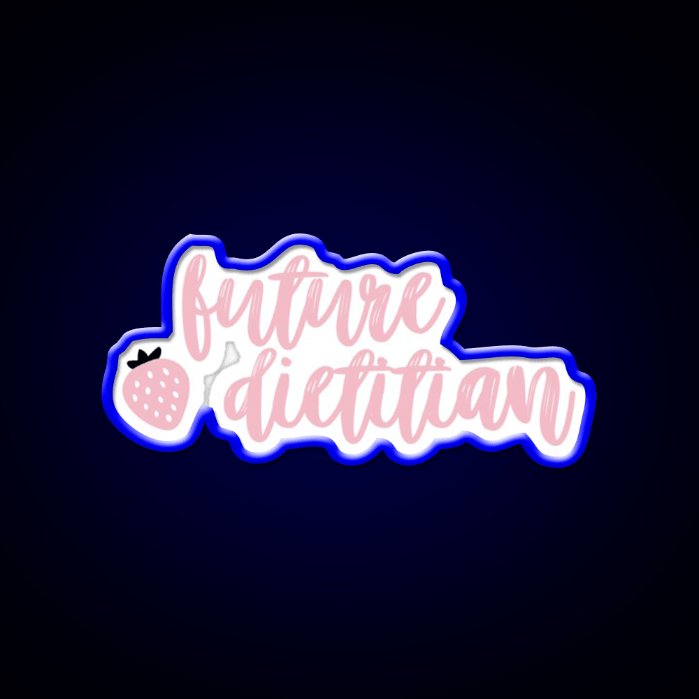 Future Dietitian Snack Food Led Neon Sign Rgb Color - Shineneon