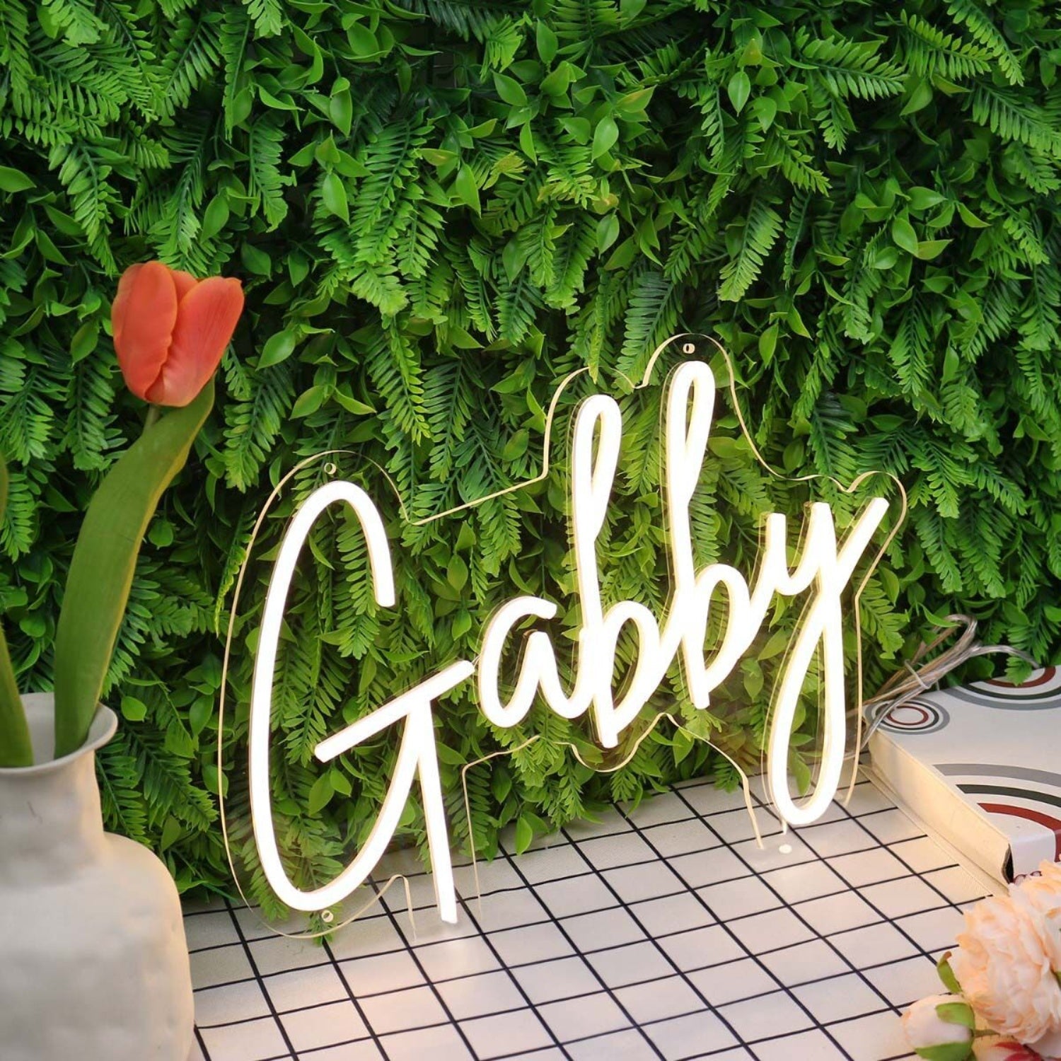 Gabby Yellow Led Neon Sign - Shineneon