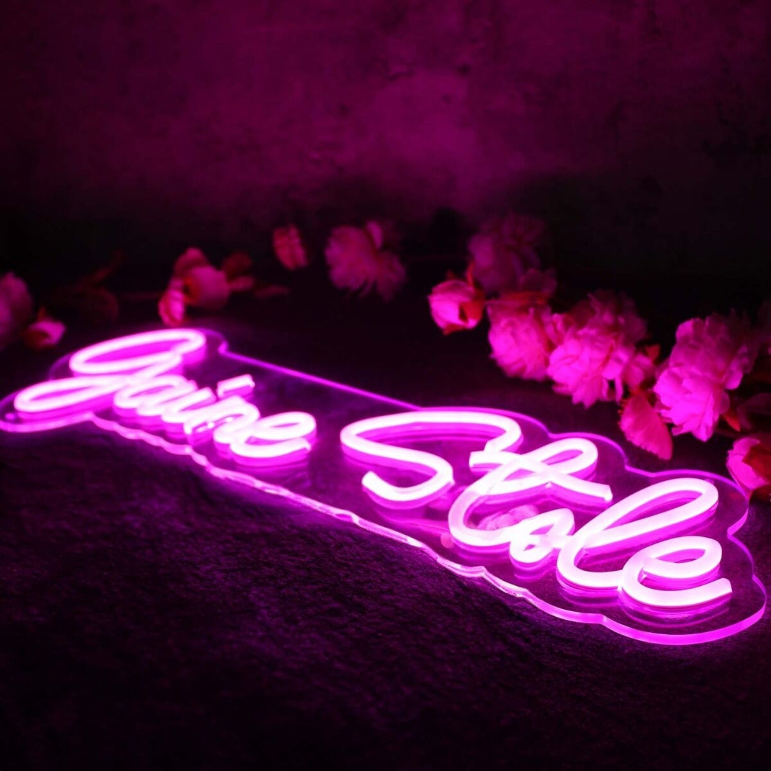Gaine Style Purple Led Neon Sign - Shineneon