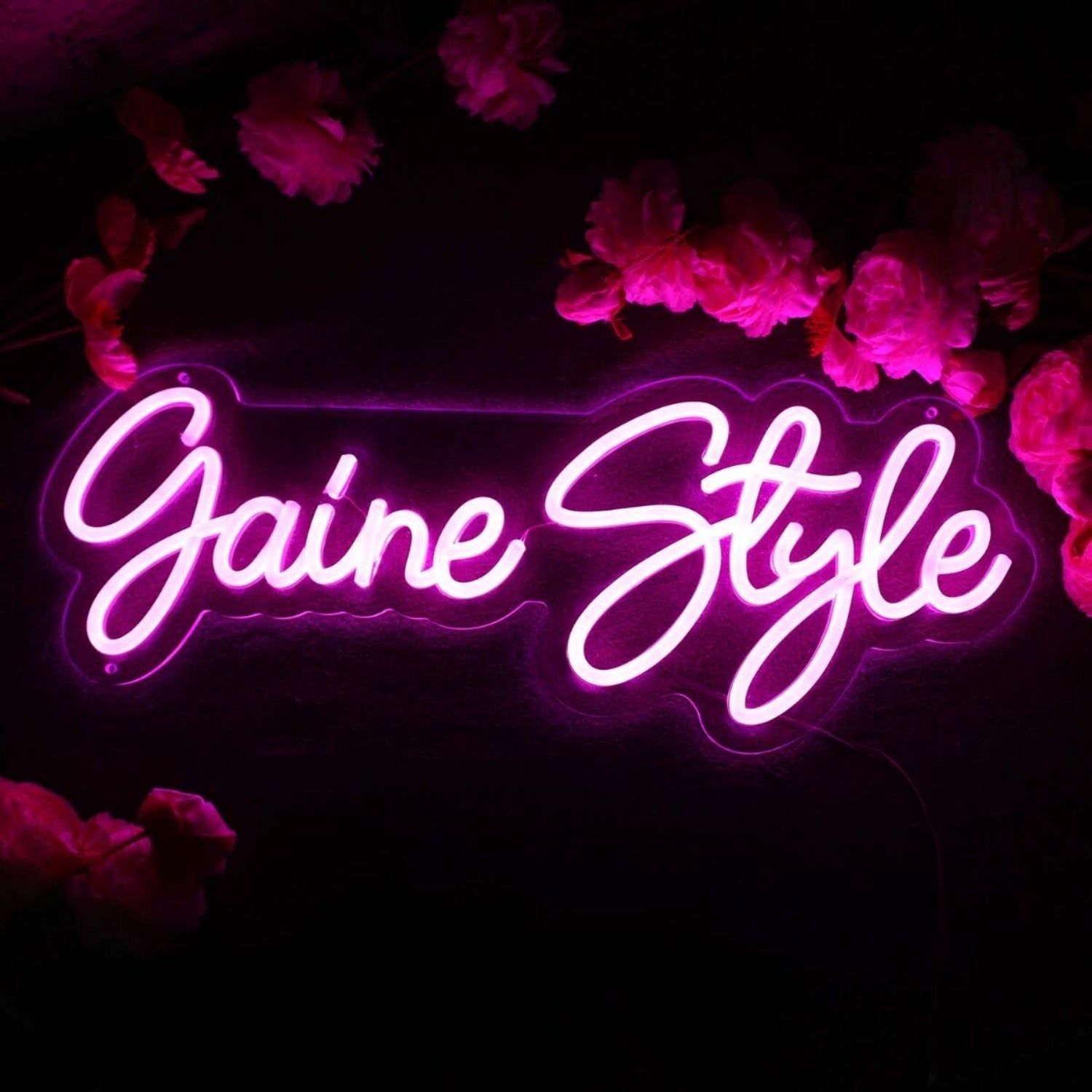 Gaine Style Purple Led Neon Sign - Shineneon