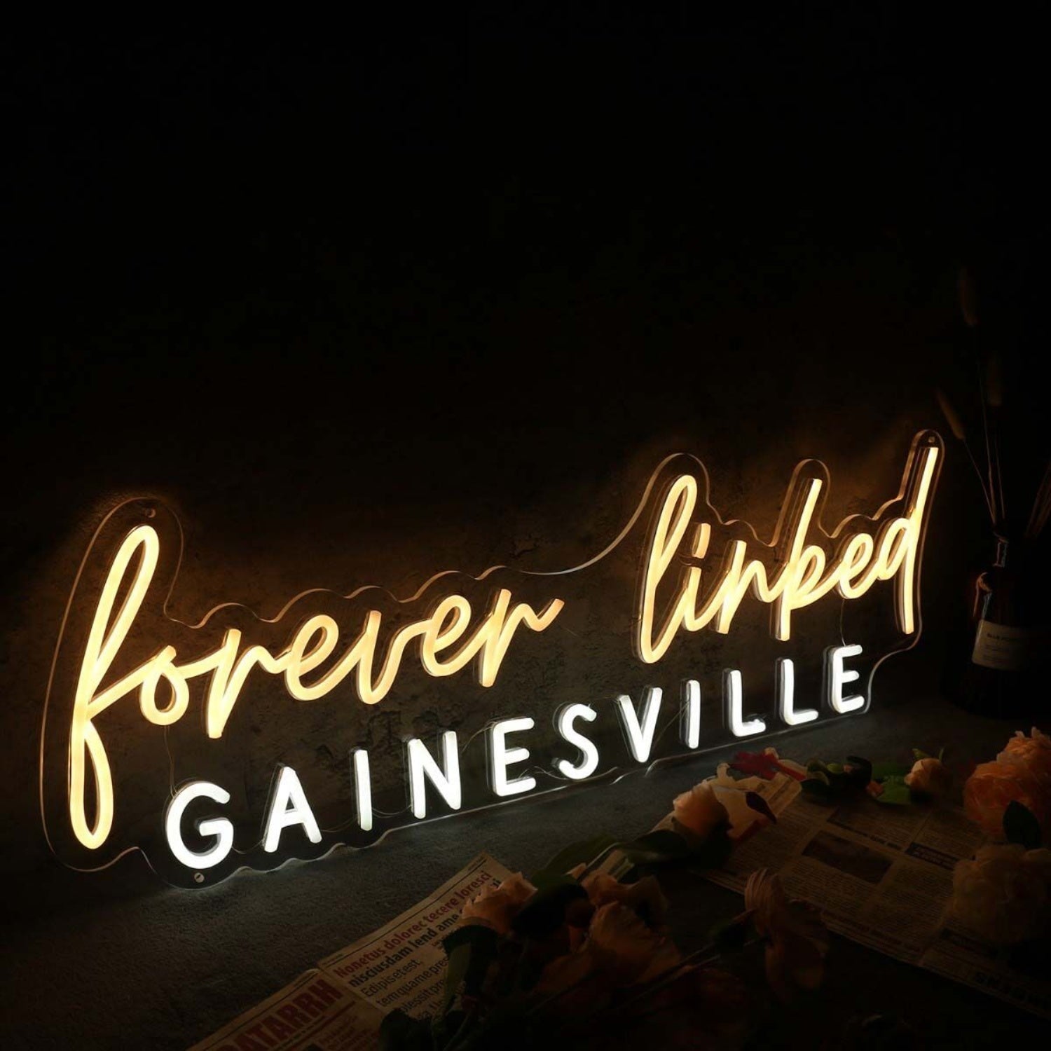 Gainsville Forever Linked Led Neon Sign - Shineneon