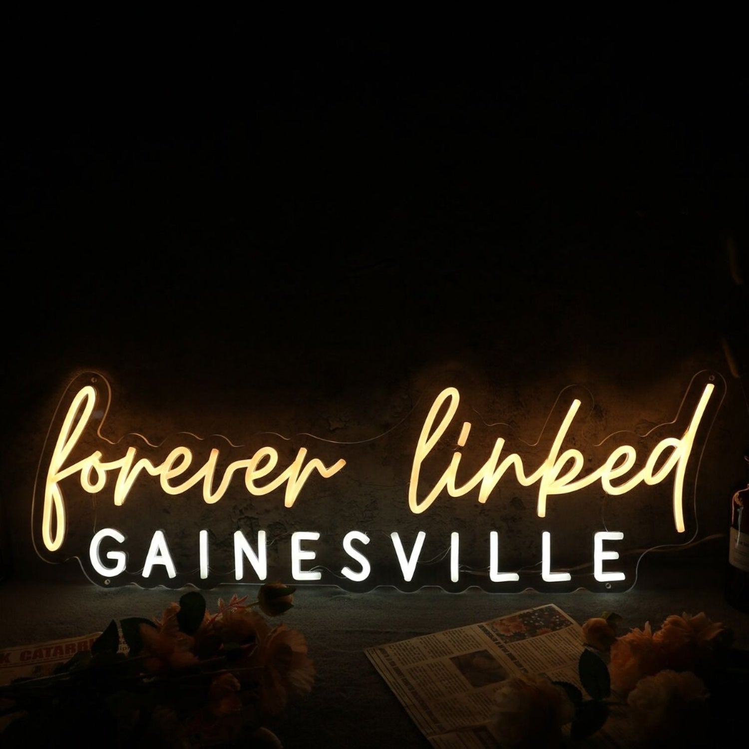 Gainsville Forever Linked Led Neon Sign - Shineneon