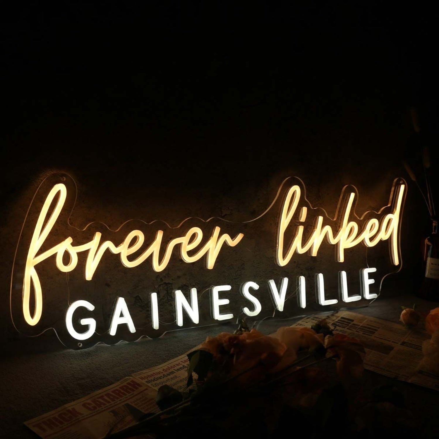 Gainsville Forever Linked Led Neon Sign - Shineneon