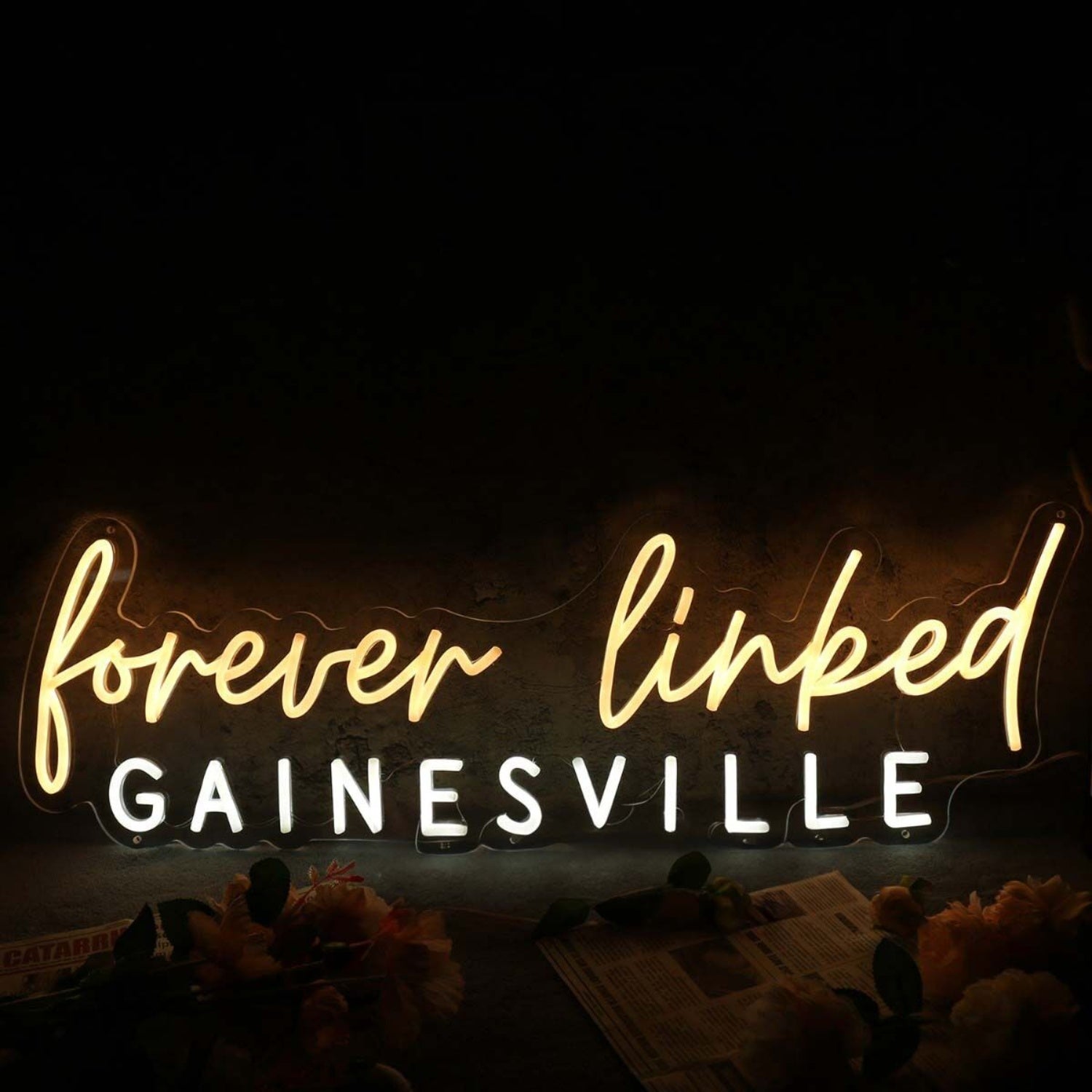 Gainsville Forever Linked Led Neon Sign - Shineneon