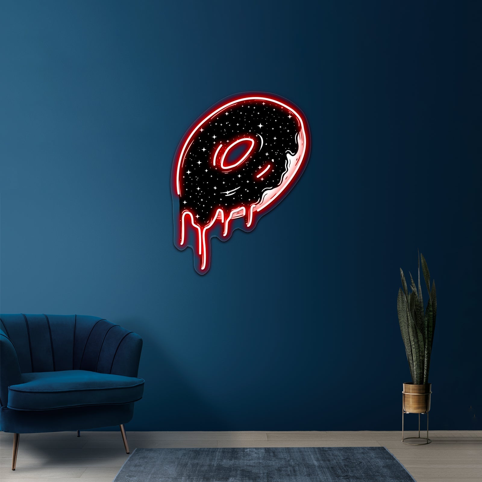 Galaxy Doughnut Artwork Neon Led Signs - Shineneon