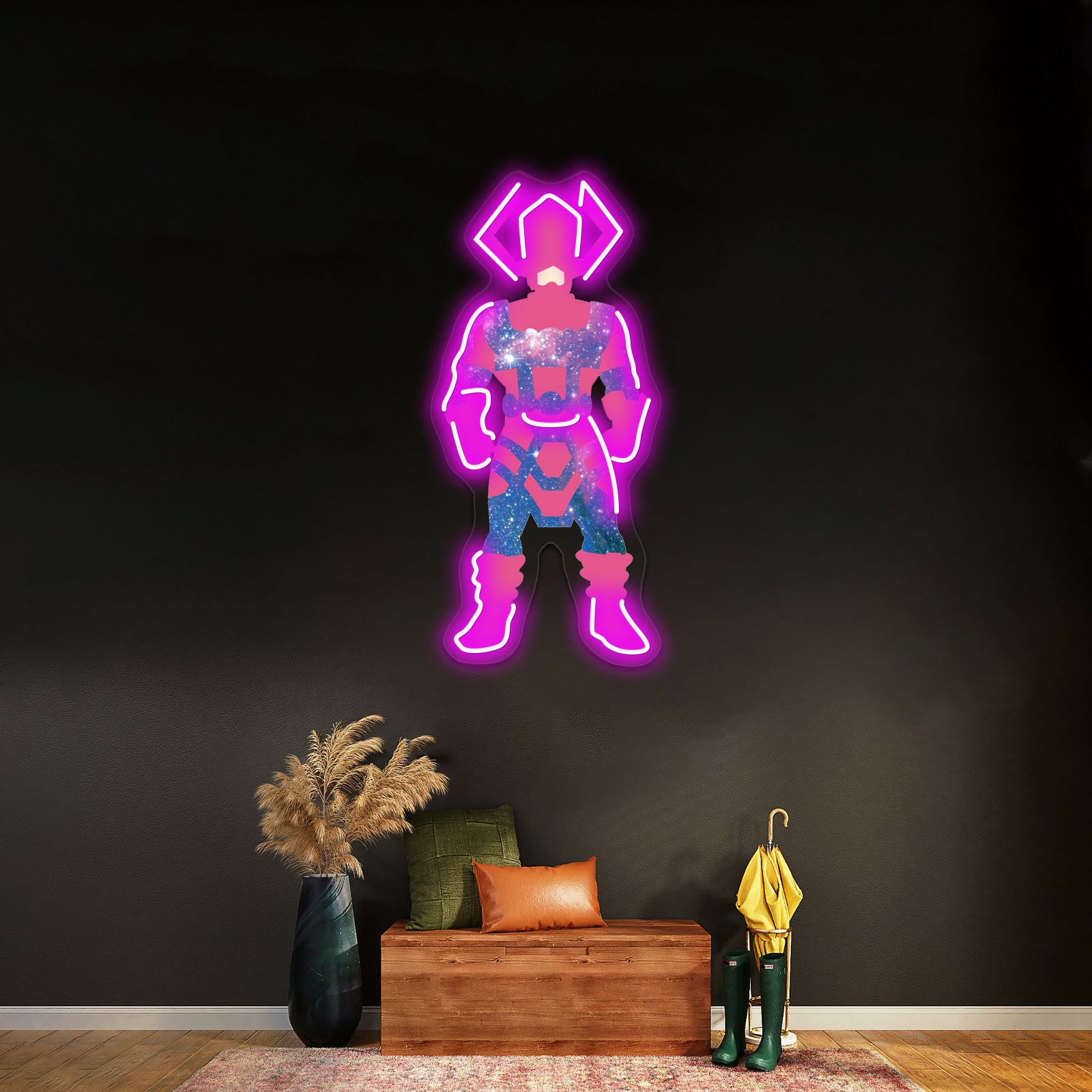 Galaxy Galactus Artwork Neon Led Signs