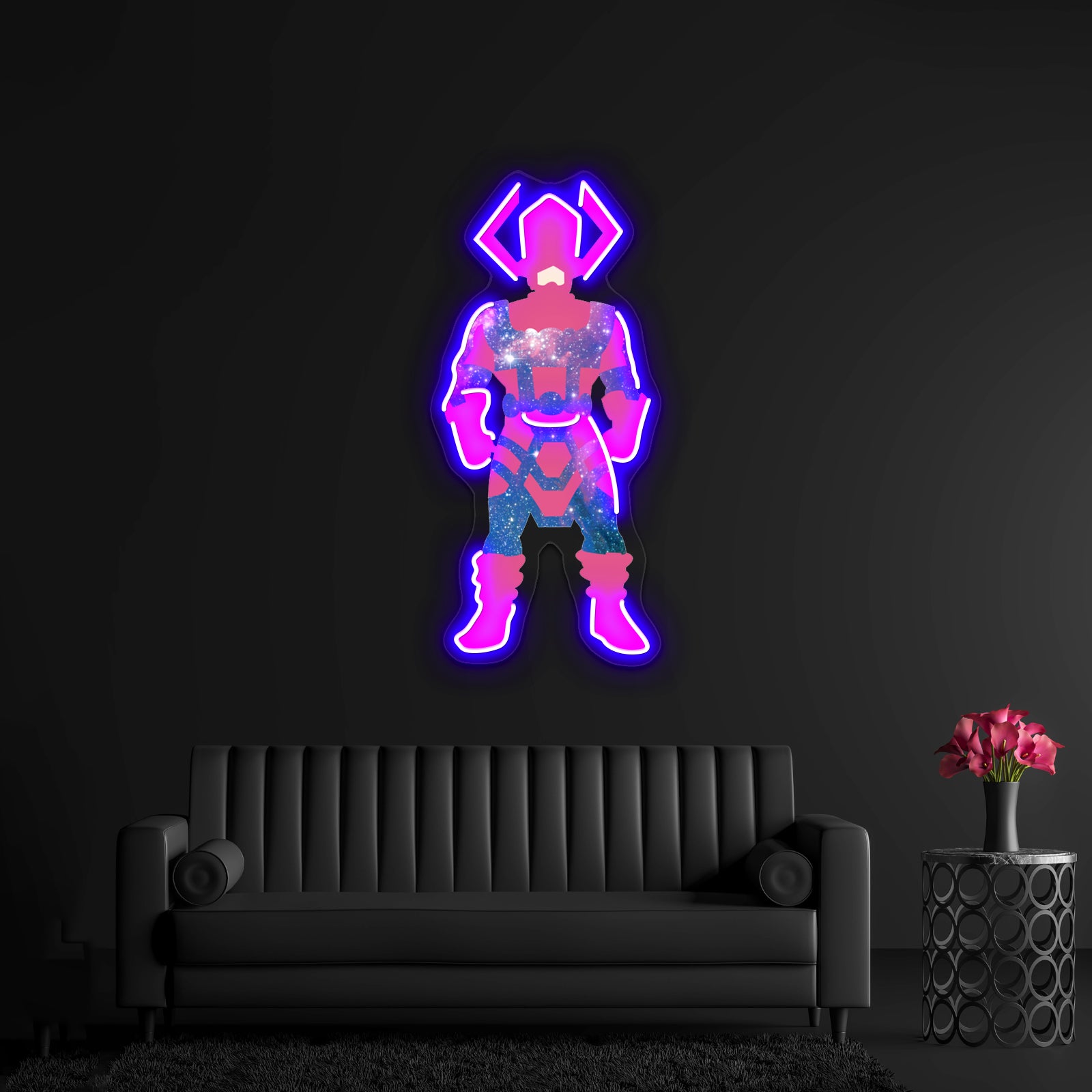 Galaxy Galactus Artwork Neon Led Signs