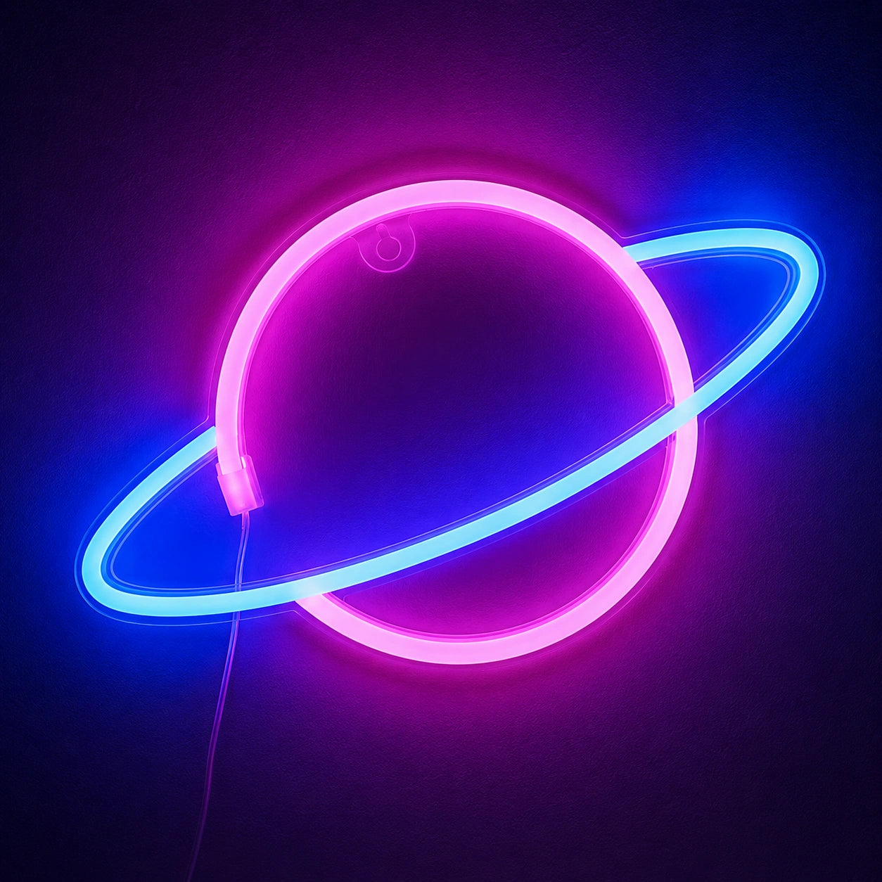 Galaxy Saturn Neon Sign LED Neon Sign high-converting product image