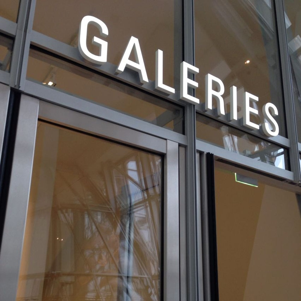 Galeries 3D Frontlit Channel Letters Led Light Sign
