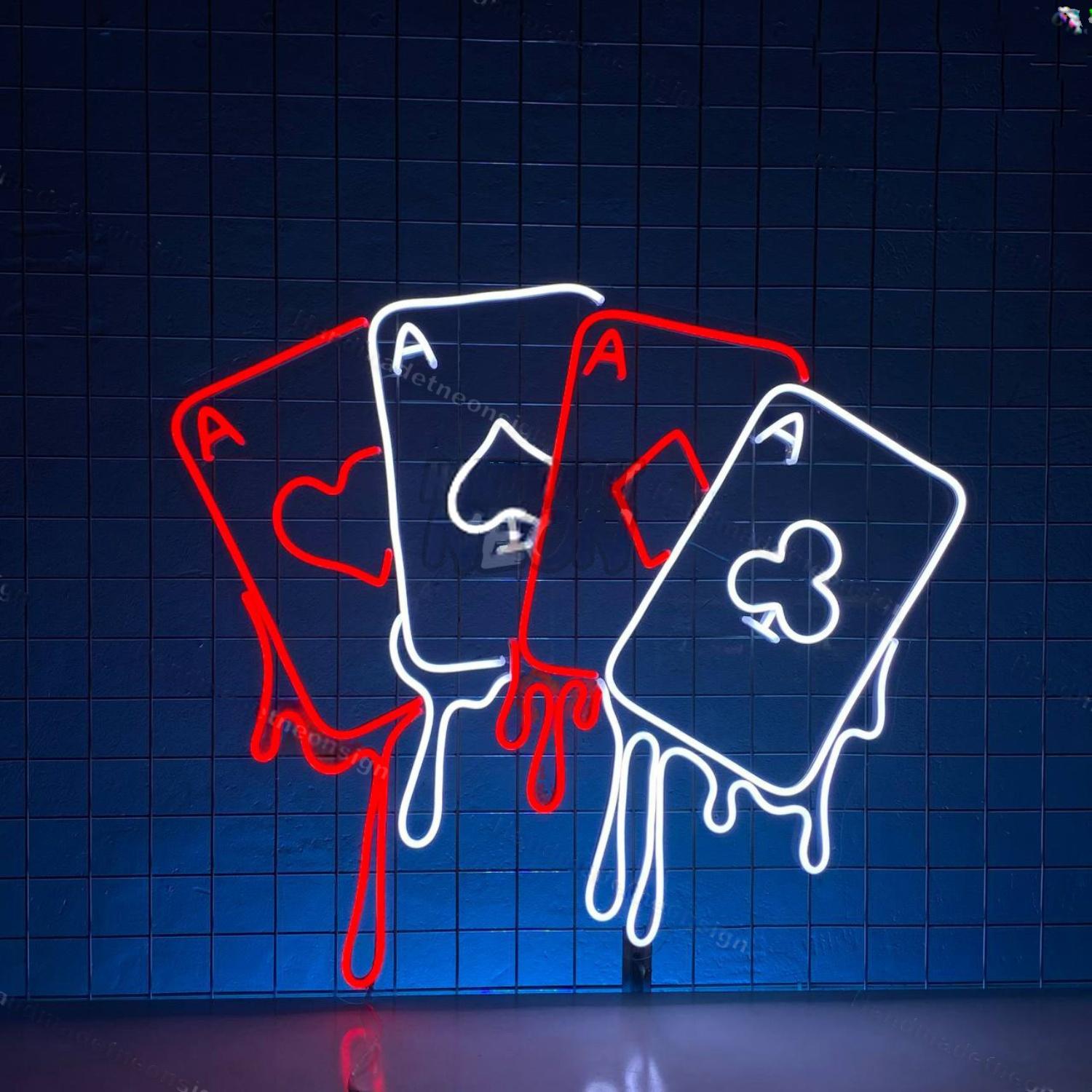 Gambler Poker Led Neon Sign | Shineneon