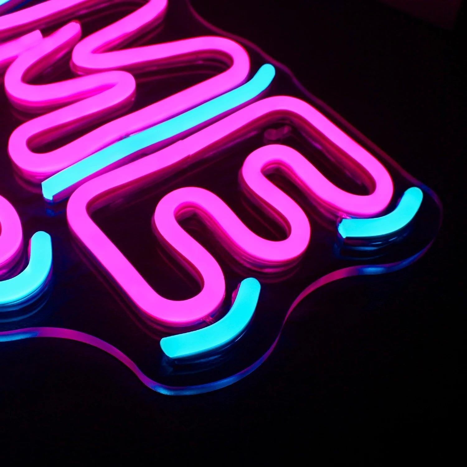 Game Box Pink Blue Led Neon Sign Gaming Room Decor | Shineneon