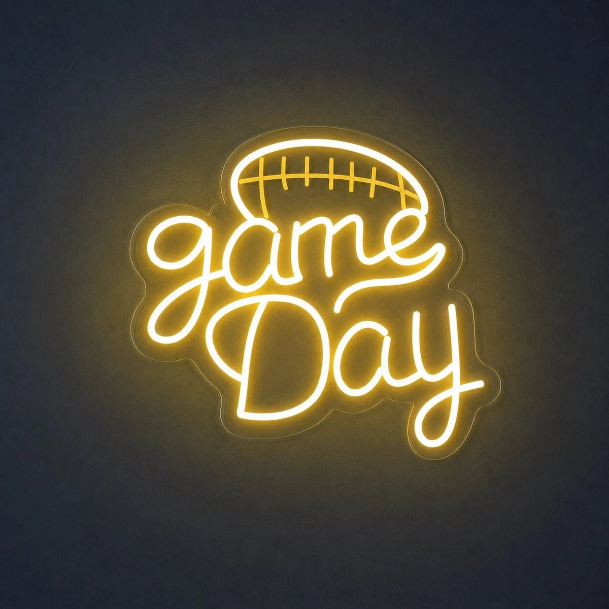 Game Day Football Home LED Neon Sign - Shineneon