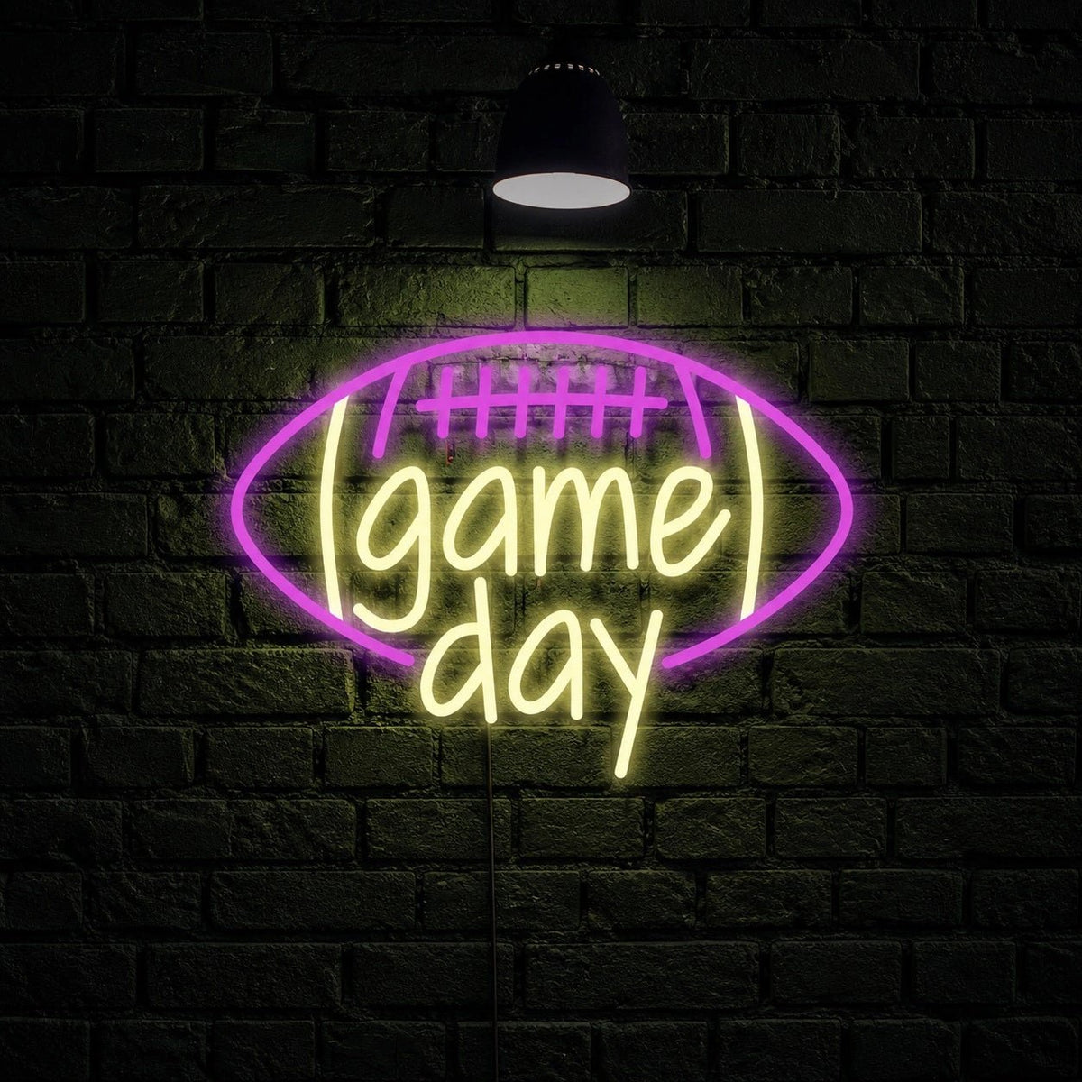 Game Day Football Man Cave LED Neon Sign - Shineneon