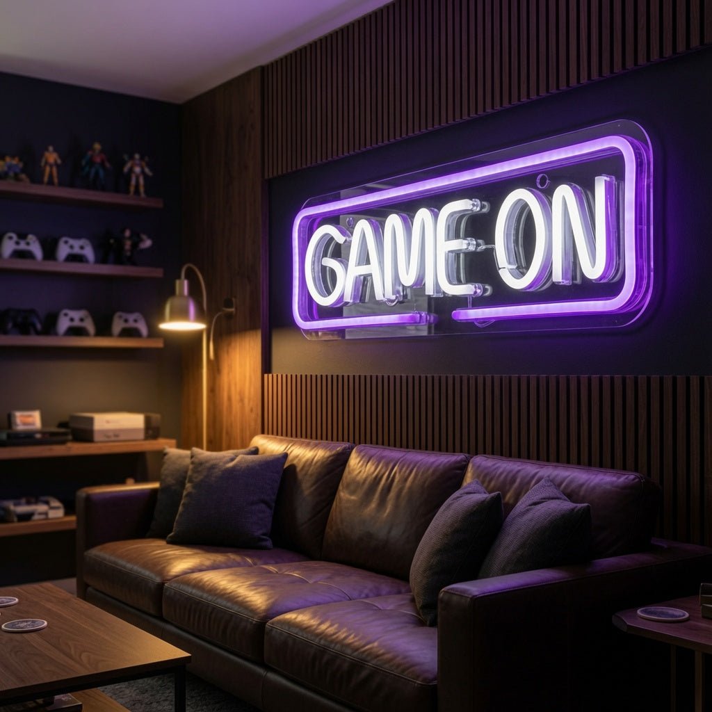 Game On LED Neon Sign Wall Neon Sign - Shineneon