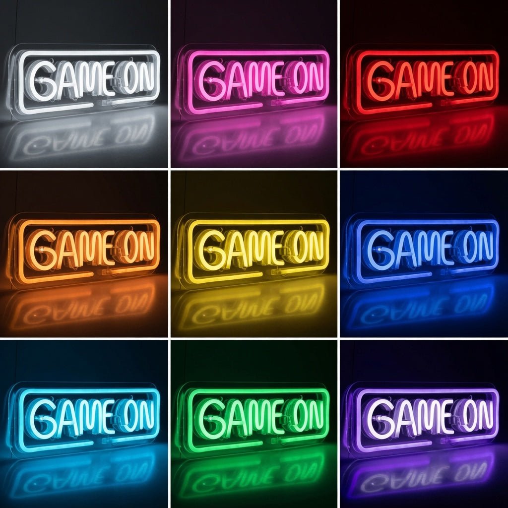 Game On LED Neon Sign Wall Neon Sign - Shineneon
