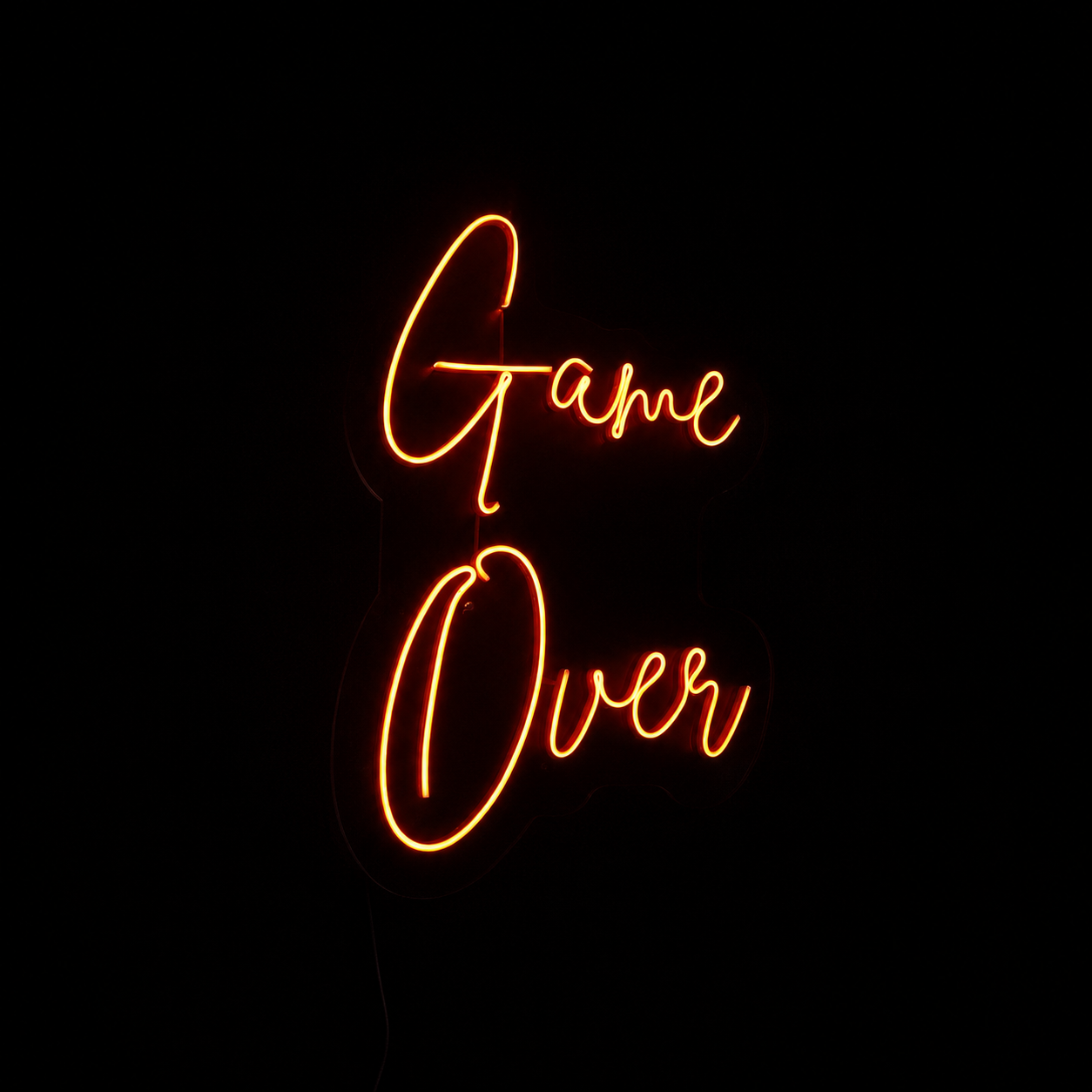 Game Over LED Neon Sign - 01 Original Product Image