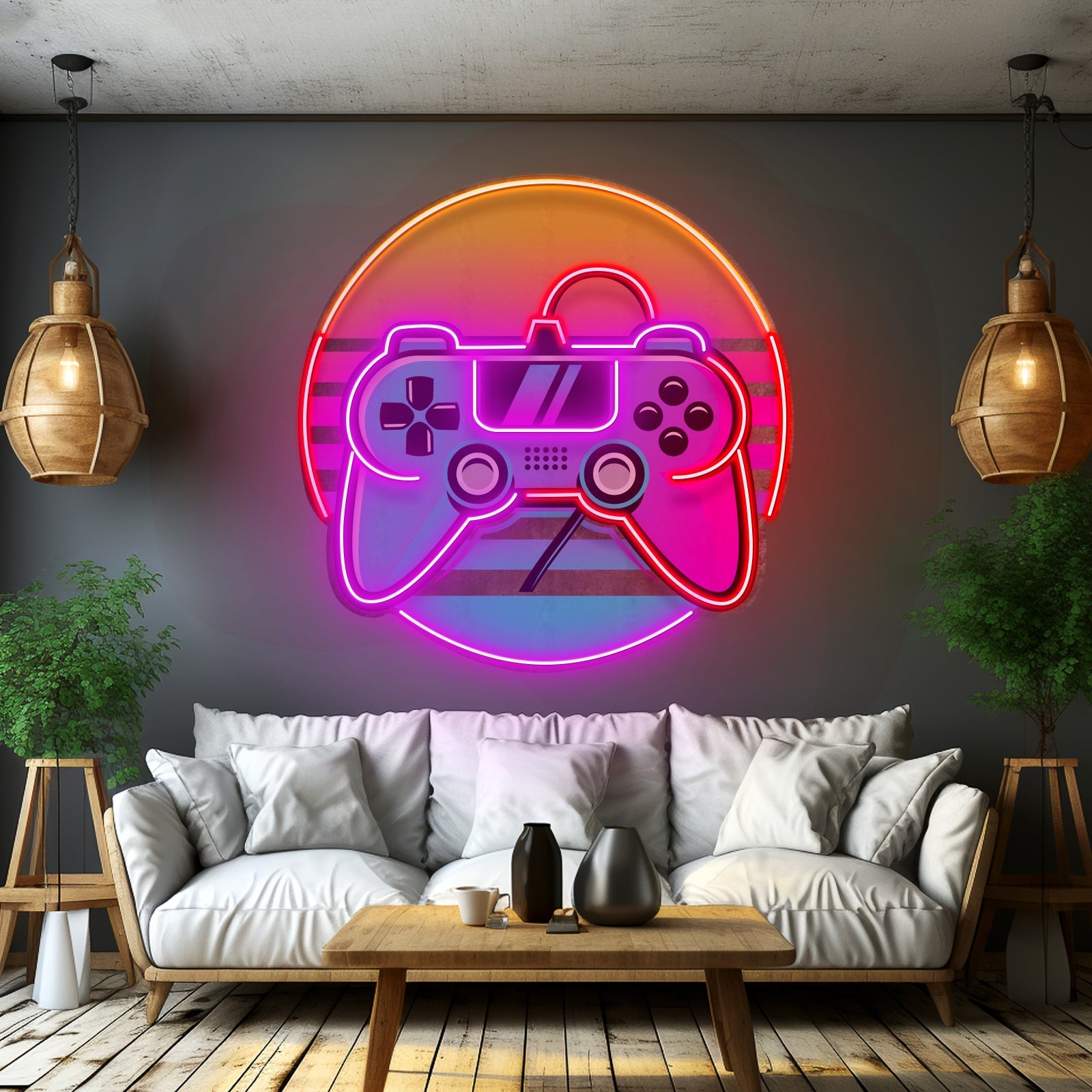 Game Plus Logo Led Neon Sign Light Custom Led Signs - Shineneon