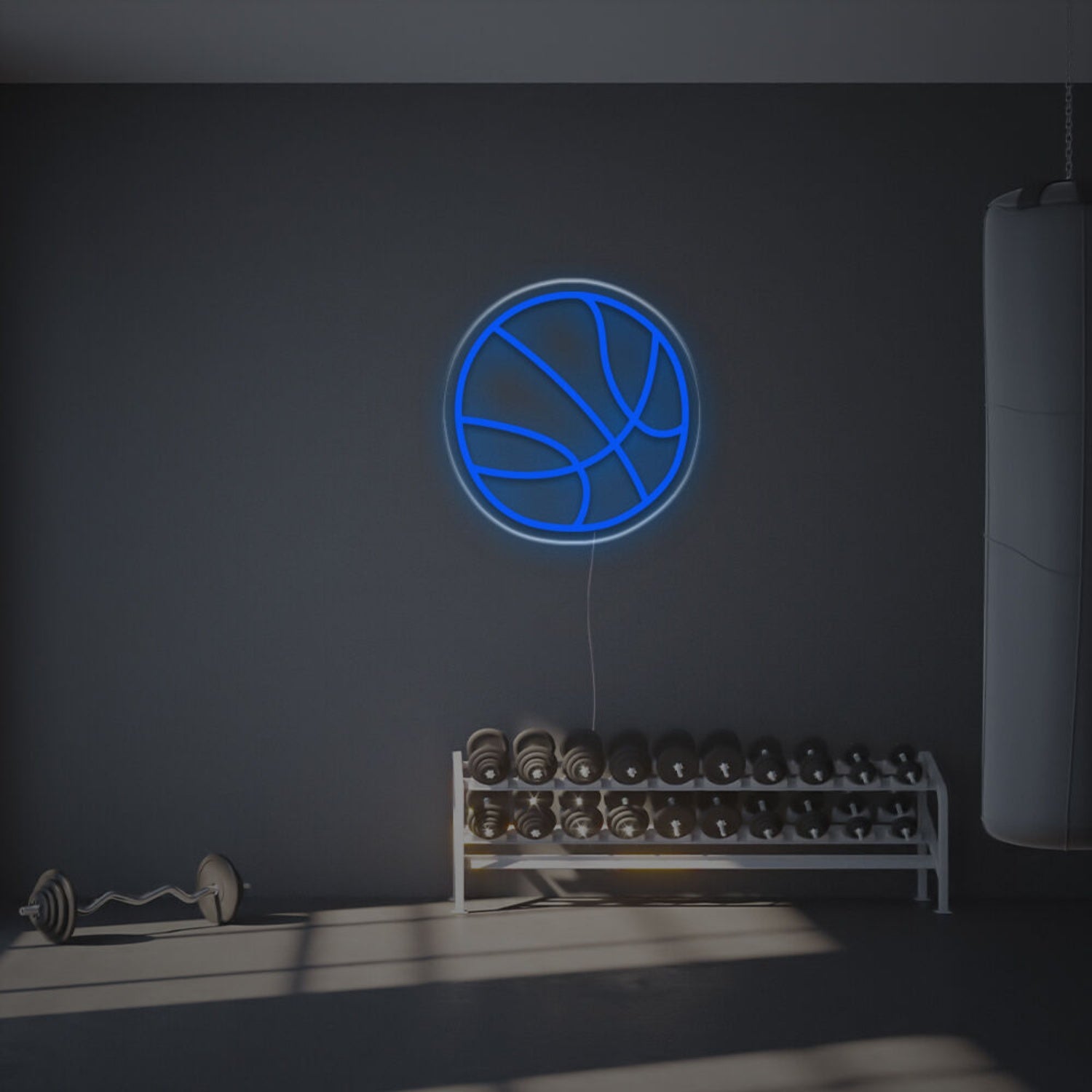 Game Room And Bar Atmosphere With The Basketball For Gym Led Neon Sign | Shineneon